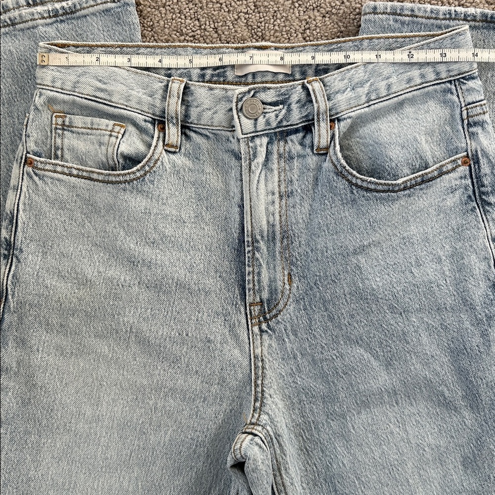 Pacsun High-Rise Bootcut Jeans Light Acid Wash Retro Cotton Denim Jean SZ 27 EUC - Picture 3 of 13